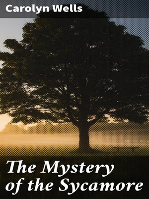 cover image of The Mystery of the Sycamore